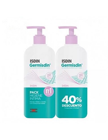 DUPLO GERMISDIN INTIM 500ML 40 % DESCUENTO 2 UNIDAD