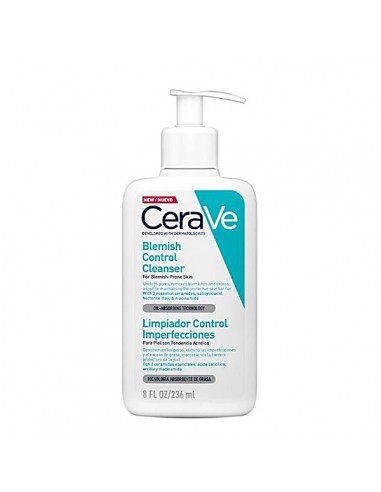 CERAVE LIMPIADOR CONTROL IMPERFECCIONES 1 ENVASE 236 ml