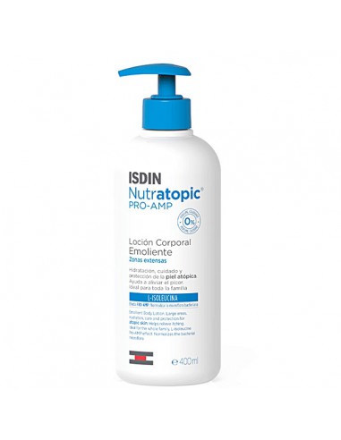 ISDIN NUTRATOPIC PRO-AMP LOCION CORPORAL EMOLIENTE 1 ENVASE 400 ml