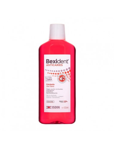 BEXIDENT ANTICARIES COLUTORIO 1 ENVASE 500 ml