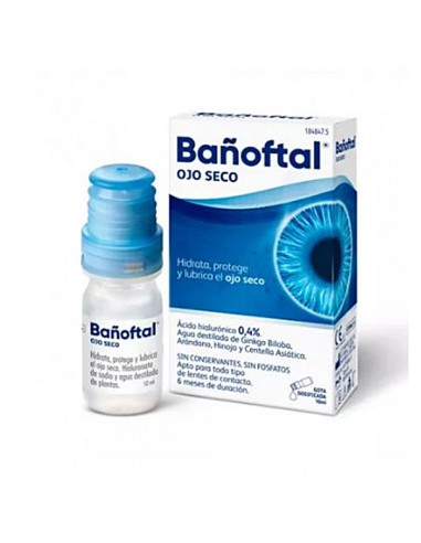 BAÑOFTAL MULTIDOSIS OJO SECO 0.4% 1 ENVASE 10 ml