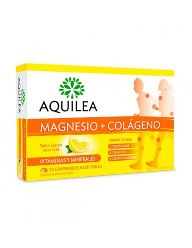 AQUILEA MAGNESIO + COLAGENO 30 COMPRIMIDOS