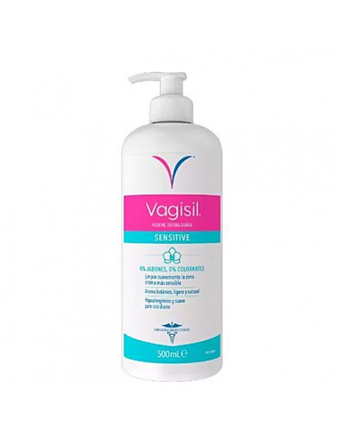 VAGISIL HIGIENE INTIMA DIARIA SENSITIVE 500 ML