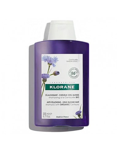 KLORANE CHAMPU A LA CENTAUREA BIO 1 ENVASE 400 ml