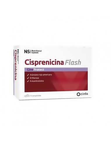 NS GINEPROTECT CISPRENICINA FLASH 10 COMPRIMIDOS