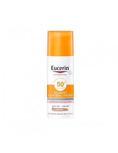 EUCERIN PIGMENT CONTROL 50+ FPS 1 ENVASE 50 ML TONO MEDIO