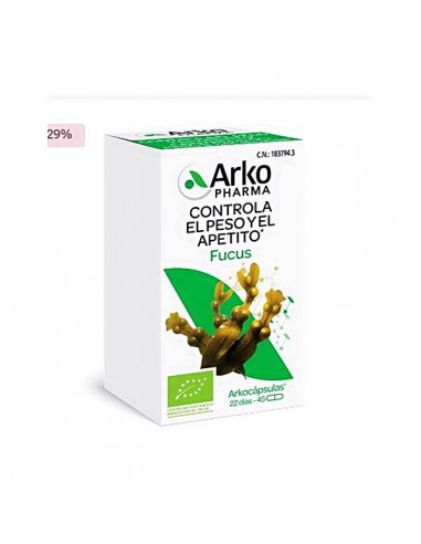 ARKOCAPSULAS FUCUS BIO 45 CAPSULAS