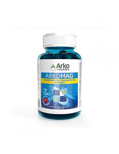 ARKOMAG MAGNESIO B6 45 GUMMIES SABOR FRESA