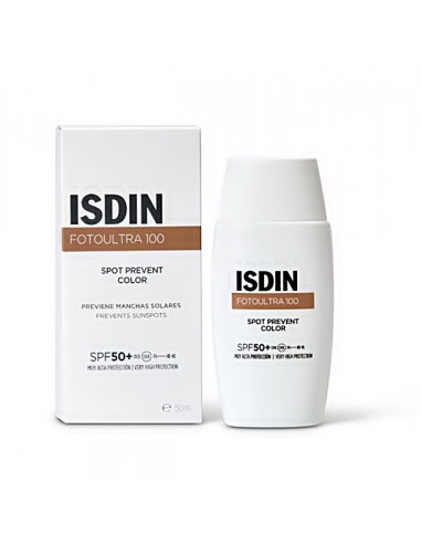 ISDIN FOTOULTRA 100 SPOT PREVENT COLOR SPF 50+ 1 ENVASE 50 ML