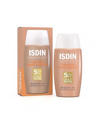 FOTOPROTECTOR ISDIN SPF-50 FUSION WATER COLOR 50 ML