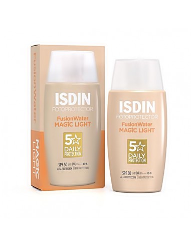 ISDIN FOTOPROTECTOR FUSION WATER MAGIC 1 FRASCO 50 ml COLOR LIGHT