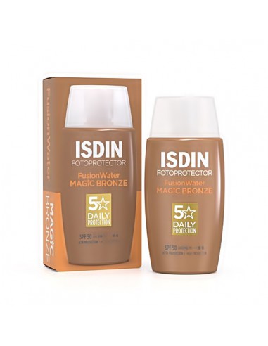 ISDIN FOTOPROTECTOR FUSION WATER MAGIC 1 FRASCO 50 ml COLOR BRONZE