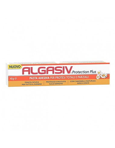 ALGASIV PROTECTION PLUS PASTA ADHESIVA PARA PROTESIS DENTALES 1 TUBO 40 G