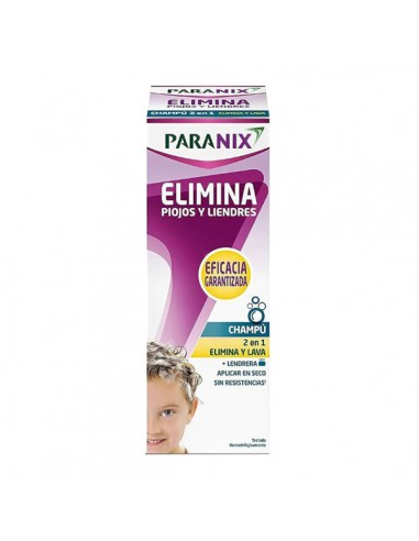 PARANIX ELIMINA PIOJOS Y LIENDRES 1 ENVASE 200 ML