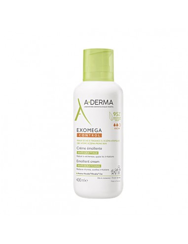 A-DERMA EXOMEGA CONTROL CREMA EMOLIENTE 1 ENVASE 400 ML