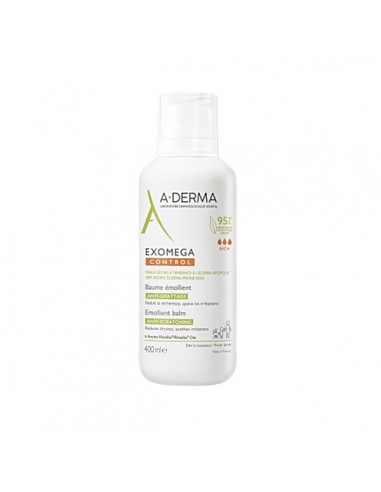 A-DERMA EXOMEGA CONTROL BALSAMO EMOLIENTE 1 ENVASE 400 ML