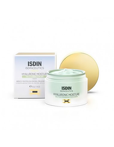 ISDINCEUTICS HYALURONIC MOISTURE OILY & COMBINATION SKIN 1 ENVASE 50 G