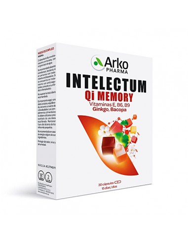 INTELECTUM MEMORY 30 CAPSULAS
