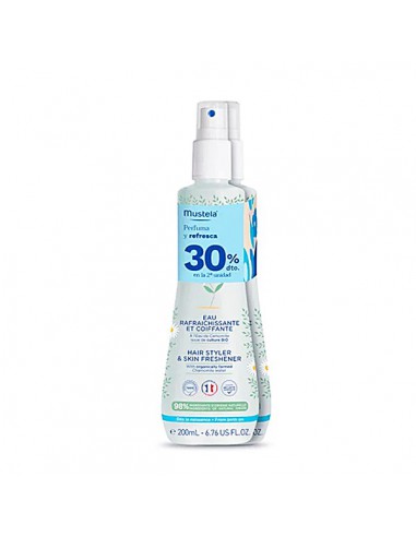 DUPLO MUSTELA AGUA DE PEINAR REFRESCANTE 200ML*2