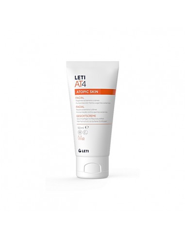 LETI AT4 CREMA FACIAL 1 TUBO 50 ML