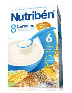 NUTRIBEN PAPILLA 8 CEREALES...