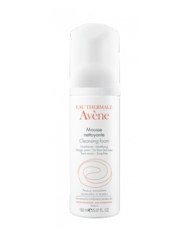 AVENE ESPUMA LIMPIADORA 1 ENVASE 150 ml