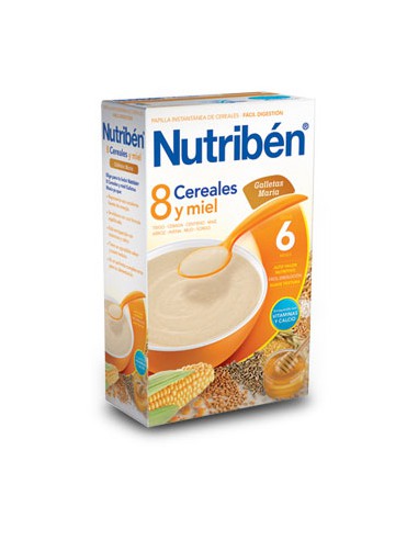 NUTRIBEN 8 CEREALES Y MIEL GALLETAS...