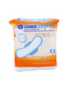 COMPRESAS 100%ALGODON...