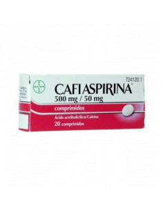 CAFIASPIRINA 500/50 MG 20...