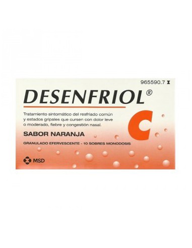 DESENFRIOL C 10 SOBRES GRANULADO...