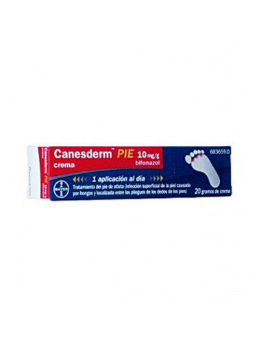 CANESDERM PIE BIFONAZOL 10 MG/G CREMA...