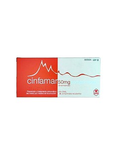 CINFAMAR 50 MG 4...
