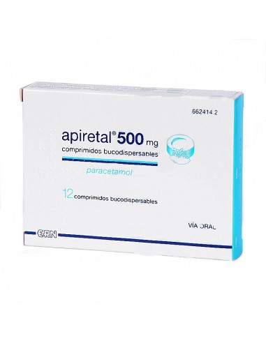 APIRETAL 500 MG 12 COMPRIMIDOS...