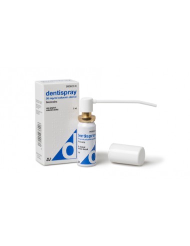 DENTISPRAY 50 MG/ML AEROSOL BUCAL...