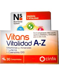 VITANS VITALIDAD A-Z 30...