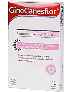 GINECANESFLOR 10 CAPSULAS...