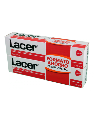 PROMO LACER PASTA 125 ML DUPLO