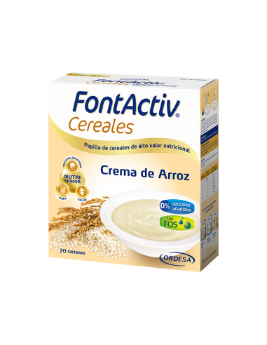 FONTACTIV CEREALES CREMA DE ARROZ 600 G