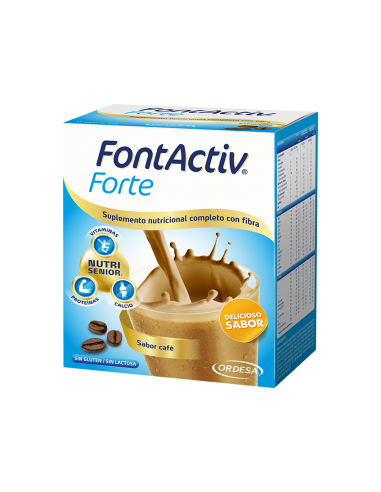 FONTACTIV FORTE 30 G 14 SOBRES CAFE