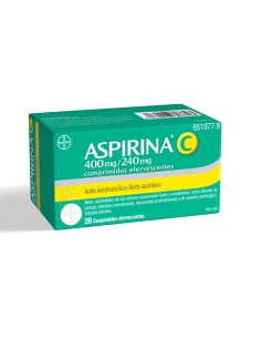 ASPIRINA C 400/240 MG 20...