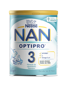 NAN 3 PREPARADO LACTEO...