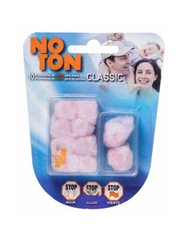 TAPONES OIDOS CERA ALGODON NOTON 10...