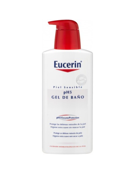 EUCERIN PIEL SENSIBLE PH-5 GEL DE BAÑO 1 ENVASE 1 l