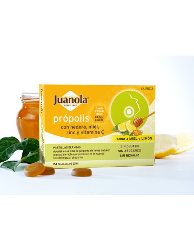 JUANOLA PROPOLIS MIEL HIEDRA ZINC Y...