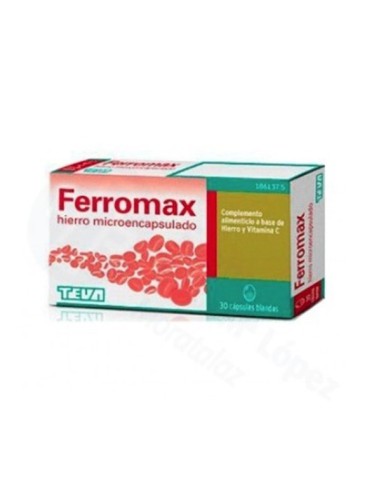 FERROMAX 30 CAPSULAS BLANDAS