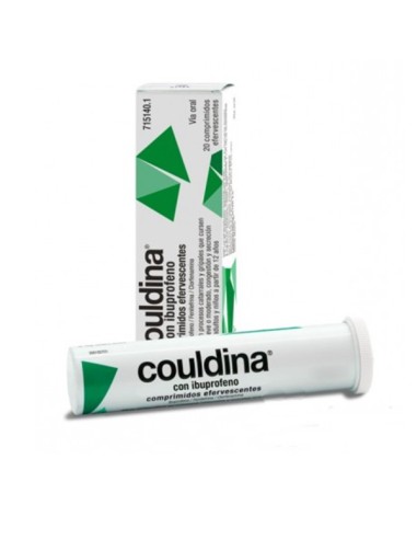 COULDINA CON IBUPROFENO 400/2/7.5 MG...