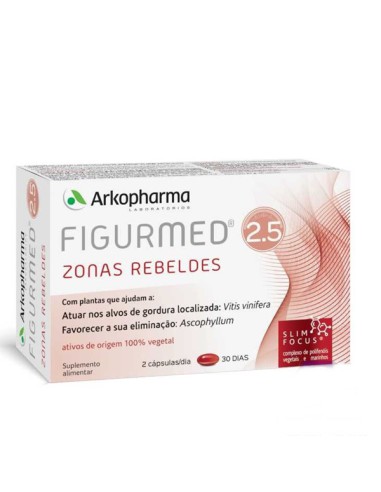 FIGURMED 2.5 ZONAS REBELDES 60 CAPS