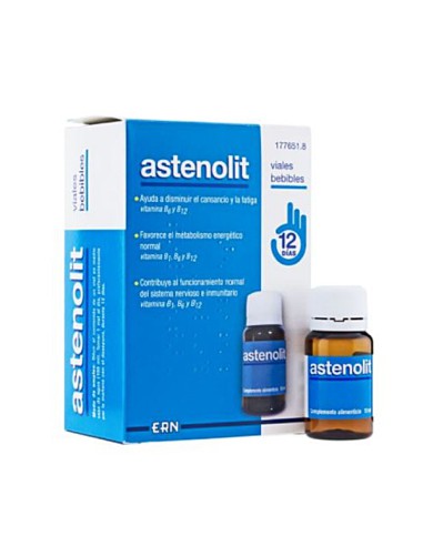 ASTENOLIT 12 VIALES BEBIBLES 10 ML