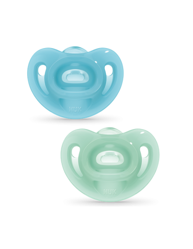 CHUPETE SILICONA NUK SENSITIVE 0 - 6...