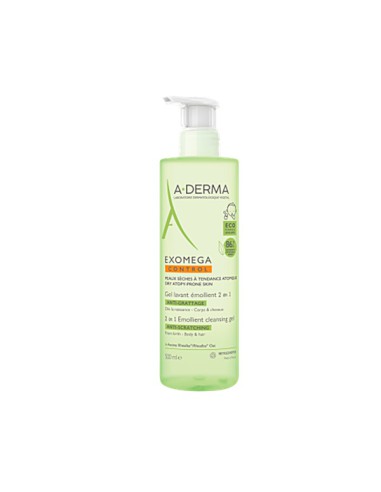 A-DERMA EXOMEGA CONTROL GEL LIMPIADOR...